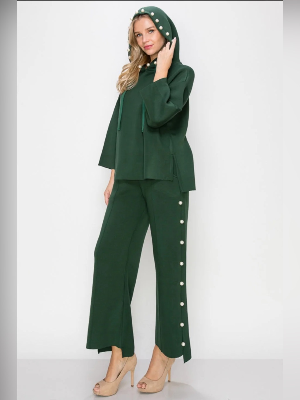 Joh Pearl Hoodie And Pant Set